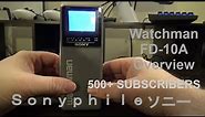 500+ Subs - Sony Watchman FD-10A Overview