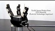 Tactile Sensor on Industrial Robot Gripper - 3-Finger Adaptive Robot Gripper