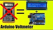 How to make digital voltmeter using Arduino | Arduino project | Arduino Voltmeter