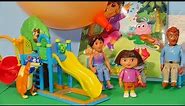 Dora the Explorer Surprise PlaySet with Coloring Book, Markers , Swiper, Boots and Dora