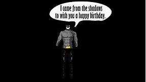 batman birthday wishes