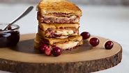 Cranberry Bacon Brie Grilled Cheese Sandwich | Don't Go Bacon My Heart