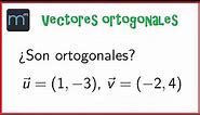 Vectores ortogonales