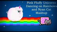 Pink Fluffy Unicorns Dancing On Rainbows and Nyan Cat Mashup
