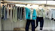 clothes display rack, clothes display stand, clothes store fixtures, clothing display rack