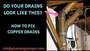 Replacing Copper Drains with PVC