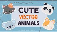 Making Cute Vector Animals in Adobe Illustrator (Skillshare Class)