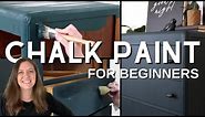 How to Chalk Paint Furniture | With Chalk Paint and Wax + BEST Tips and Tricks