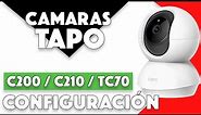 Camara Tapo C200 / C210 / TC70 Camara Wi- Fi de vigilancia 360º CONFIGURACIÓN