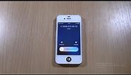 Iphone 4S White incoming Call