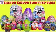 Chocolate Easter Surprise Eggs KINDER Bunny Maxi Shopkins Trolls Paw Patrol Hello Kitty Dora Explore