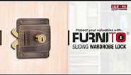 Sliding Wardrobe Lock for your wardrobe & cabinets. Europa