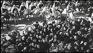 Francisco Franco triumphantly enters Madrid. Dolores Ibárruri ("La Pasionaria") ...HD Stock Footage