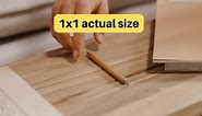 1x1 actual size - WoodworkingToolsHQ