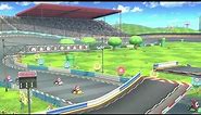 Mario Kart Circuit | Smash Bros Ultimate | Live Wallpaper | Race cars sounds | No music [1 hour]