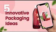 Top 5 Innovative Packaging Ideas - Custom Packaging Done Right [2024] | @bizongodesworks2625