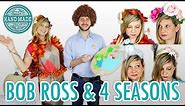 DIY Bob Ross Halloween Costume + The Four Seasons - HGTV Handmade