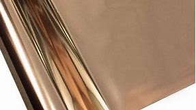 ROSE GOLD FOIL - Rub On Metallic Foil by APS - Textile Friendly