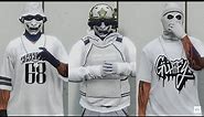 GTA V - 5 Easy Tryhard Outfits Tutorial #64 (White Outfits 2022)