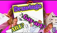 Art or Gay art? The drawings, part 5