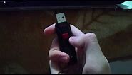 Sandisk Cruzer Glide 32GB 2.0 USB Flash Drive Unboxing and Test Review