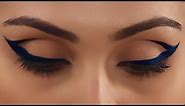 Cobalt Blue Cat Eye Makeup - Expert Makeup Tutorial - Glamrs
