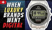 SWISS DIGITAL WATCHES - Get to know your Omega LCD, Longines LED, Rolex FAN and more! #digitalwatch