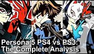 Persona 5 PS4 vs PS3 Graphics Comparison + Frame-Rate Test + Analysis