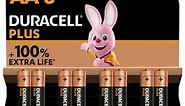 Buy Duracell Plus Alkaline AA Batteries - Pack of 8 | Batteries | Argos