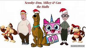 A teaser poster of Scooby-Doo, Mikey & Gus the Halls