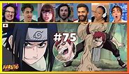 Naruto Episode 75 | Sasuke vs Gaara | Reaction Mashup ナルト