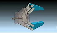 Robot Gripper Mechanism in SolidWorks 2012
