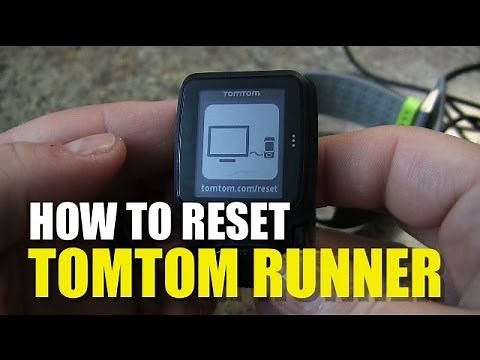 TomTom Runner - How to Reset