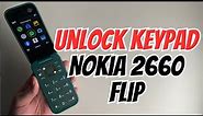 How To UnLock Keypad On Nokia 2660 Flip