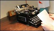 Review - 1927 Royal #10 Standard Typewriter