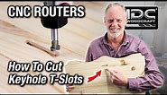 How To Make A Keyhole Slot With A Keyhole Router Bit, CNC Router Projects
