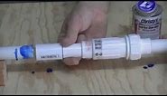How To Repair PVC: Slip and Compression Couplings By: Everything Home TV