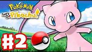 Pokemon Let's Go Pikachu and Eevee - Gameplay Walkthrough Part 2 - How to Get Mew! Poke Ball Plus!