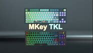 Montech MKey Mechanical Gaming Keyboard: Customizable RGB LED, Premium MDA Profile PBT Keycap, Hot-Swappable, Gateron G Yellow Pro 2.0 Pre-lubed Switches, Osaka Castle Theme, Freedom (MK105FY)