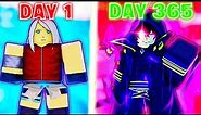 I Played Anime Adventures For 1 YEAR To Become Insanely OVERPOWERED Roblox [Full Movie]