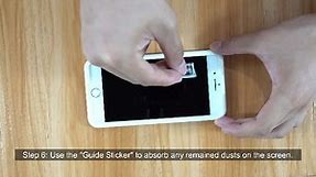 iPhone 7p/8p Screen Protector Installtion Video