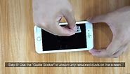 iPhone 7p/8p Screen Protector Installtion Video