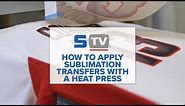 How To Apply Sublimation Transfers with a Heat Press