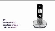 BT Advanced 1Z Cordless Phone - Twin Handsets | Product Overview | Currys PC World