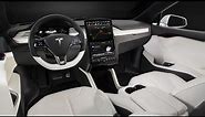 2018 Tesla Model X Interior Overview [AMAZING]