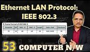 Ethernet LAN Protocol, IEEE 802.3 Protocol in Computer Network