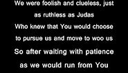 Lord of Patience by Shai Linne w/lyrics