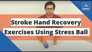 Best Stroke Hand Recovery Exercises Using a Stress Ball