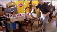 Carving and Coloring an Antique Victorian Chair - Thomas Johnson Antique Furniture Restoration