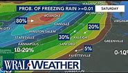 North Carolina Weather: Soaking rain could bring flooding to Triangle; Cold 🥶Wet⚠️ Rainy 🌧️